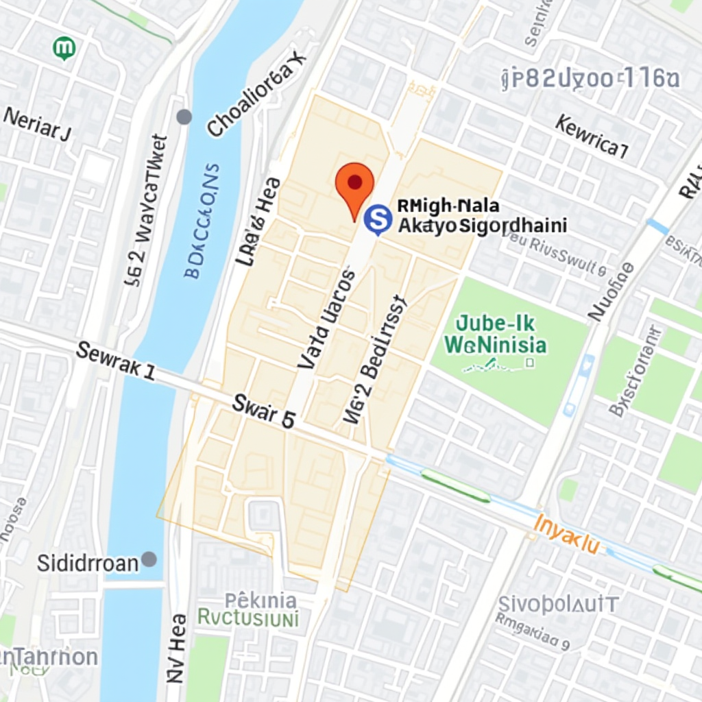 東京都新宿区矢来町81-2の地図。JPwuor塩と清潔株式会社のオフィス所在地を示す詳細な地図。周辺には商業ビルと住宅街が広がり、最寄り駅からのアクセスルートが表示されている