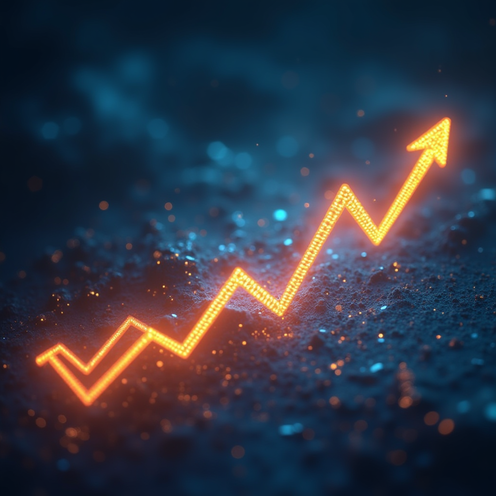 2025年から2030年までの塩系クリーナー市場の成長予測を示す上昇トレンドグラフ